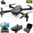 thumbnail image 2 of V4 Rc Drone 4k HD Cámara gran angular 1080P WiFi fpv Drone Cámara dual Quadcopter Transmisión en tiempo real Helicóptero Dron Juguetes de regalo Tan Jianjun unisex, 2 of 2