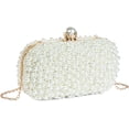 thumbnail image 1 of Sacs à Main de Soirée pour Femmes, Pochette à Perles, Sac Perlé, Pochette de Mariée, Sac de Mariage, 1 of 8