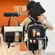 thumbnail image 1 of Mochila de lona de 2 14 piezas para chicas adolescentes bolso escolar Ehuebsd para estudiantes bolsos de hombro de moda para mujer mochila de viaje, 1 of 9