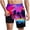 Purple 01, variant on Shorts for Men Plus Size Hawaii Printed Drawstring Elastic Waisted Loose Comfy Shorts with Pokcet Blue M