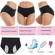 thumbnail image 4 of 5 piezas de ropa interior para el período menstrual para mujeres, bragas de algodón a prueba de fugas para damas, 4 of 5