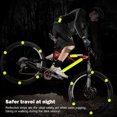 thumbnail image 4 of Bicicleta Pegatinas reflectantes 42 piezas de pegatinas reflectoras impermeables (amarillo fluorescente) Ehuebsd Para Eestrenar, 4 of 9