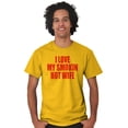 thumbnail image 4 of Love My Smokin Hot Wife Funny Spouse Men's Graphic T Shirt Tees Brisco Brands S, 4 of 6