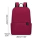 thumbnail image 2 of Fiudx Mochila de Color Liso, Poliéster Ligero, Cierre de Cremallera, Mochila Informal de Viaje, Cómodas Correas de Hombro, Versátil para Uso Diario, Diseño Unisex, Tamaño 43 X 28 X 15 Cm., 2 of 2