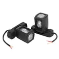 thumbnail image 4 of Luces de contorno, luces de posición laterales impermeables, luces de posición laterales LED, luces de posición laterales ámbar, alta capacidad, 4 of 9