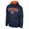 thumbnail image 2 of Men's Colosseum Navy Auburn Tigers Reese Pullover Hoodie, 2 of 3