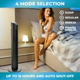 thumbnail image 3 of Comfort Zone 40" Tower Fan with Remote Control, 15H Timer, Black, 3 of 9