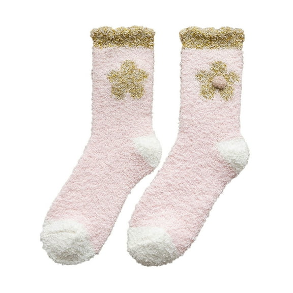 MZXELPRJD No Show Socks Womens Thermal Socks for Coral Socks Stripe Socks Colorful Lightweight Socks Winter Socks Funny Socks, Socks Womens Size 9-11 Pink