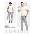thumbnail image 5 of Pantalones de senderismo TBMPOY, ligeros, de secado rápido, para hombre, gris claro, XL, 5 of 5
