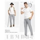 thumbnail image 5 of Pantalones de senderismo TBMPOY, ligeros, de secado rápido, para hombre, gris claro, XL, 5 of 5