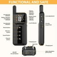thumbnail image 6 of RUXAN Shock Collar with Remote for Dog- Bark Training, for 15-120lbs Large Medium Small Puppy, Smart Collar, Black, 6 of 9