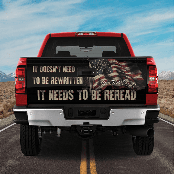 Lotusprinthandmade US Flag Patriotic Tailgate Wrap 2 Sizes, patriotic tailgate wrap, patriotic tailgate wraps for trucks