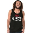 thumbnail image 3 of Blessed Religious Love Jesus Christ Tank Top T Shirts Men Women Brisco Brands S, 3 of 6