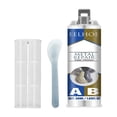thumbnail image 3 of Pegamento para reparación de fundición, adhesivo epoxi multiusos de alta temperatura para reparación de metales, pegamento AB para reparación de acero inoxidable, aluminio y metal, 50 ml, 3 of 8