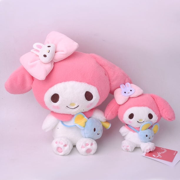 LLavero de Hello Kitty Sanrio, muñeco de peluche My Melody, Kuromi Cinnamoroll, Anime Kawaii, 15/22Cm, regalos para niñas Fivean unisex