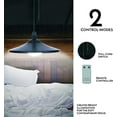 thumbnail image 2 of Luz solar para jardín al aire libre, E27 LED para colgar al aire libre, luces sensibles a la energía solar, lámpara de decoración colgante impermeable con control remoto y en línea, 2 of 5