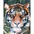 thumbnail image 2 of Parker, Jennifer Paxton 20x24 Black Ornate Wood Framed with Double Matting Museum Art Print Titled - Jungle Cat I, 2 of 4