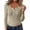 Beige, variant on EDFBUYKRS Female Sweaters Womens 2026 Long Sleeve Sweaters Casual Crewneck Striped Color Block Shirts High Low Pullover Tops Fall Sweater M