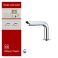 thumbnail image 2 of Sensor Basin Faucet Chrome Deck Mounted, Automatic Inflated Water Mixer Tap Tall Sink Faucets ELS8870 ,Versatile Features, 2 of 7