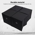 thumbnail image 3 of Clothes Baskets, Foldable Storage Boxes Durable 4pcs  for Car Office Nursery, 3 of 8