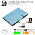 thumbnail image 3 of Case for iPad 10 2022, Allytech for iPad 10.9" 10th Gen, Slim Premium PU Leather Anti-Shock Drop Proof Non-Slip Stand Wallet Case with Card Holder for iPad 10th Generation 10.9 inch 2022, Blue, 3 of 6