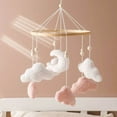 thumbnail image 7 of Boho Nursery Crib Mobile with Gentle Music and Rotating Hanging Toys for Soothing and Visual Stimulation, 7 of 7