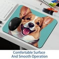 thumbnail image 6 of Corgi Dog Printed Square Desk Mat Mousepad, 8.3x9.8 Inch, Non-Slip Rubber Bottom, Suitable for Office and Gaming, 6 of 6