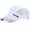 White, variant on WEIYLL Baseball Caps For Women Men Trucker Unisex Messy Ponytail Buns Plain Breathable Lightweight Thin Visors