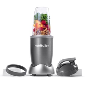 Magic Bullet Mini Blender 7 Piece Set 0 Watt With Cross Blade Silver Walmart Com Walmart Com