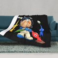 thumbnail image 2 of Manta de aire acondicionado Pikmin, manta de felpa de franela suave, manta de cama, manta de sofá para adolescentes, niños, niñas, niños, hombres, mujeres, 2 of 8