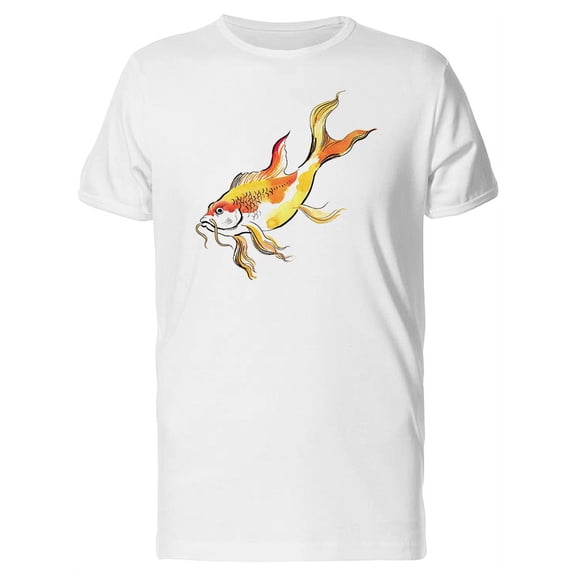 Asian Golden Fish T-Shirt Men -Image by Shutterstock, Male 3X-Large