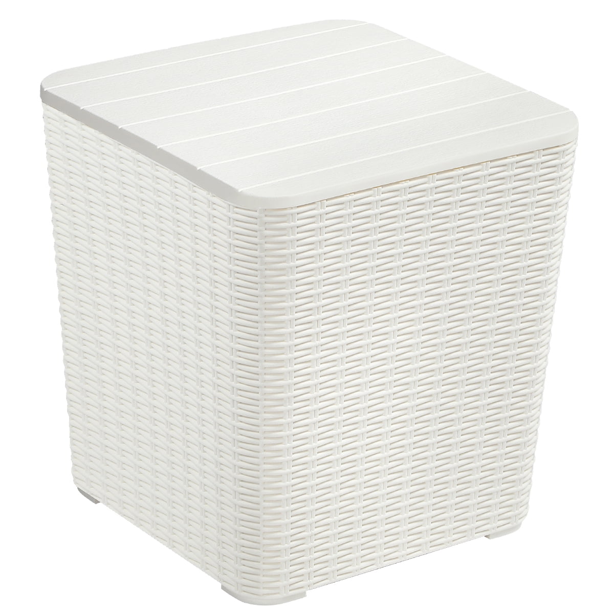 DWVO Deck Box Storage Organizer Outdoor Patio Waterproof Chest Bin