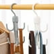 thumbnail image 1 of Perchero giratorio para bufandas y cinturones, multifuncional, con diseño de doble capa, ideal para guardarropas, viajes y oficina, ideal para bufandas y corbatas., 1 of 7