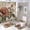 style-1162, variant on Shower Curtain Sets 4 Piece with Rugs Toilet Lid Cover And Bath Mat Vintage Elegant Rustic Floral Botanical French Waterproof Personality Pattern Bath Curtain Shabby Chic Farmhouse