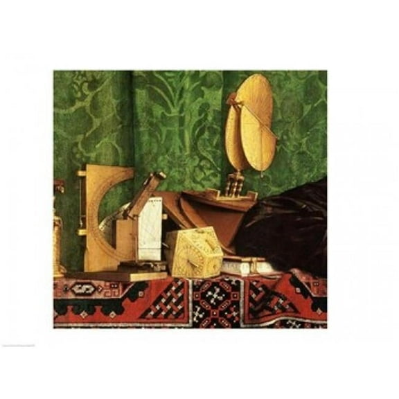 Posterazzi BALBAL267604 The Ambassadors 1533 Detail Poster Print by Hans Holbein - 24 x 18 in.