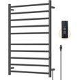 thumbnail image 1 of Towel Warmer  Electric Heated Towel Rack for Bathroom   Stainless Steel Hot Towel Rack with Build-in Timer  Fast Heating  Plug-in, 1 of 1