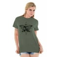 thumbnail image 3 of Butterfly Symbolism Spirit Animal Women's Graphic T Shirt Tees Brisco Brands M, 3 of 6