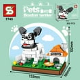 thumbnail image 3 of MesaSe Building Block  Dog Micro Mini Block Dogs Building Animal Set DIY 3D Block Toy Building Blocks for Kids Or Adult 207Pieces, 3 of 4