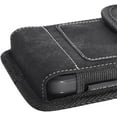 thumbnail image 5 of Vertical Black Rugged Extra Pocket Case is Compatible with Samsung Galaxy A33, A32, A03s, A02s, A04s Phones with any cover on, 5 of 6