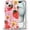 Pink - Strawberry, variant on for iPhone 16 6.1'' Case, Exquisite Cute Colorful Retro Oil Painting Printed Cherry Flower Funda for Women Girls, Glossy Curly Wave Phone Case Soft TPU Shockproof Protective Phone Cover, Blue