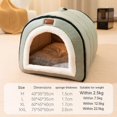 thumbnail image 1 of Autumn and Winter Pet Nest Cat Hole Dog Hole Large Portable Space Basket Cave Indoor Bed Soft Sofa Cat Bed Closed Warm Nest ShopWise Round, 1 of 6