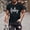 Tops-A612Black, variant on Gamivast Men's Graphic T-Shirts Letter Print Crew Neck Summer Shirts Short Sleeve Tshirts Shirts Soft Breathable Streetwear Hip Hop Casual Daily Tees