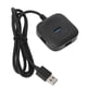 thumbnail image 1 of Divisor USB, concentrador USB 3.0, negro, multipuerto, expansor de puerto USB, expansor de puerto USB, rendimiento sólido, 1 of 8