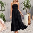thumbnail image 2 of Elegantes vestidos de fiesta sólidos sin mangas con cuello redondo vintage sexy para mujer OAVQHLG3B Store  lin121212, 2 of 5