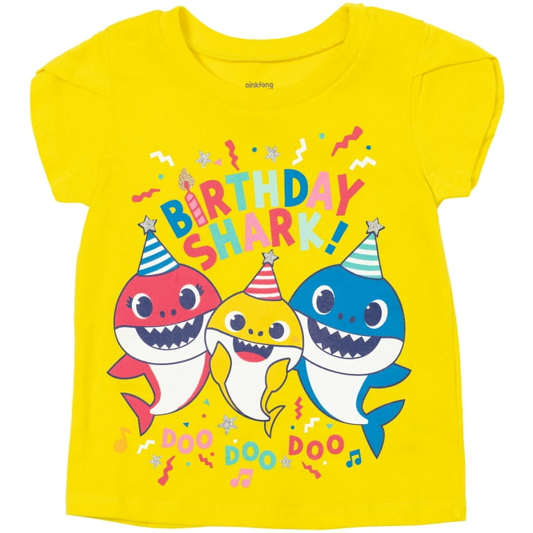 baby shark t shirt for toddlers