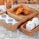 thumbnail image 2 of Hand-Woven Storage Basket Rattan Storage Tray Wicker Baskets-C, 2 of 5
