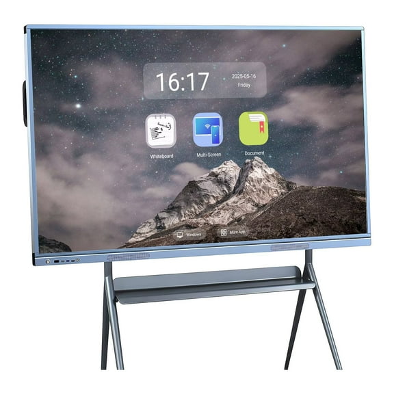 JYXOIHUB 55" Smart Board for Classroom, 2160p Touch Screen Digital Whiteboard Wireless Casting(Include Wall Mount)