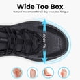 thumbnail image 2 of FitVille Men's Wide Fit Lightweight Walking Shoes Slip-resistant Comfort Shoes for Men with Arch Support, 2 of 8