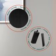 thumbnail image 4 of Cepillo de Baño de Silicon Alto, Base y Mango de Metal semicircular Textura Estriada, 4 of 10