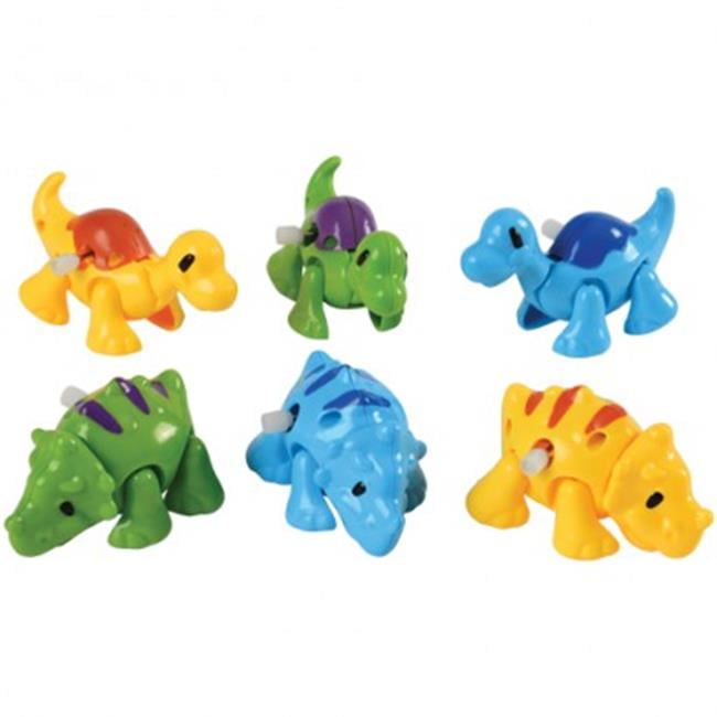 US Toy 4522X3 Wind Up Dinosaurs 12 Per Pack Pack of 3